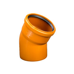 Изображение товара Отвод Lammin d110 мм 30° пластиковый для наружной канализации