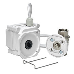 Изображение товара Кран шаровой с электроприводом латунный Gidrolock Ultimate BS Bugatti 3/4 прямой 220 В (11092022)