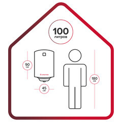 Водонагреватель накопительный Ariston BLU1 R 100 V PL электрический 100 л 1,5 кВт вертикальный - фото 2