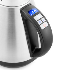 Электрический чайник Kitfort КТ-689 1 л для приготовления кофе хром - фото 5