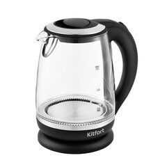 Электрический чайник Kitfort КТ-655 2 л черный - фото 1
