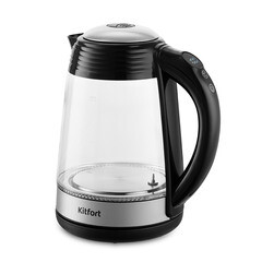 Электрический чайник Kitfort КТ-6126 1,7 л черный/хром - фото 4