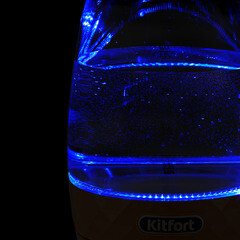 Электрический чайник Kitfort КТ-6123-4 2 л оранжевый - фото 3