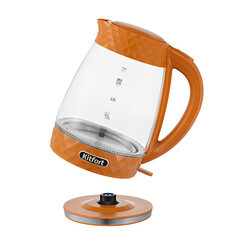 Электрический чайник Kitfort КТ-6123-4 2 л оранжевый - фото 5