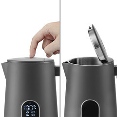 Электрический чайник Kitfort КТ-6115-2 1,5 л серый - фото 2