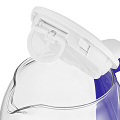 Электрический чайник Kitfort КТ-6140-1 1,7 л бело-фиолетовый - фото 6