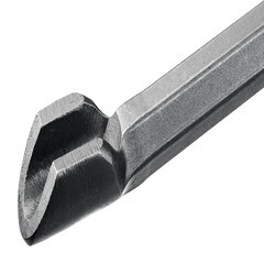 Зубило полукруглое SDS-plus Зубр (29366-22-250_z01) 22х250 мм - фото 5