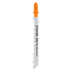 Пилки для лобзика Stayer T111C (15987-3_z02) по дереву L75 мм прямой рез (2 шт.)