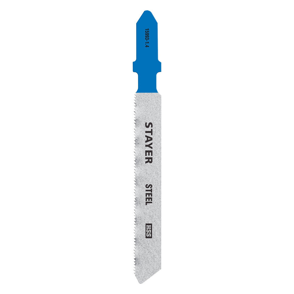 Изображение товара Пилки для лобзика Stayer T118A (15993-1.4_z02) по металлу L50 мм прямой рез (2 шт.)