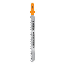Пилки для лобзика Stayer T144DP по дереву L75 мм прямой рез (2 шт.) (15983-4_z02)