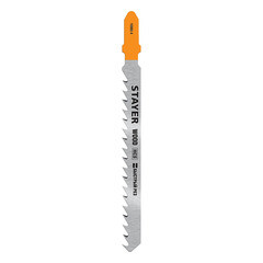 Пилки для лобзика Stayer T144DP (15983-4_z02) по дереву L75 мм прямой рез (2 шт.)