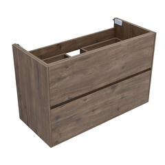 Тумба под раковину Lavelly Cube 100 см подвесная дуб рустик (00316637) - фото 6