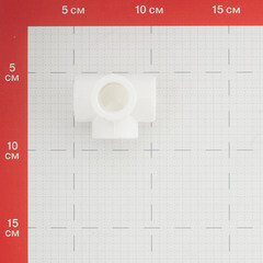 Крестовина полипропиленовая Valtec двухплоскостная 20 мм (VTp.778.0.020) - фото 3