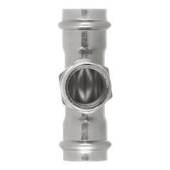 Тройник Valtec (VTi.933.I.280628) 28 мм х 1 НР(ш) х 28 мм нержавеющая сталь - фото 3