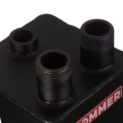 Коллектор распределительный Rommer 1 НР(ш) 2 отопительных контура с гидравлическим разделителем (RDG-0018-004002) - фото 2