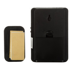 Звонок Rexant RX-30 (73-0015) беспроводной с кнопкой 25 мелодий черный с цифровым кодированием - фото 12