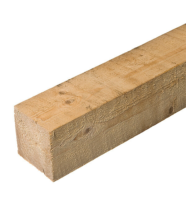 Брус 100х100х6000 мм естественной влажности сорт 1-2 хвойные породы деловой ФГИС ЛК
