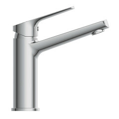 Смеситель для раковины Cersanit Flavis однорычажный хром (63037) - фото 8