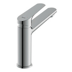 Смеситель для раковины Cersanit Flavis однорычажный хром (63037) - фото 5