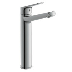 Смеситель для раковины высокий Cersanit Flavis однорычажный хром (63038)