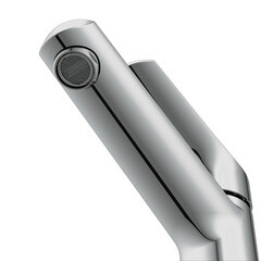 Смеситель для раковины высокий Cersanit Flavis однорычажный хром (63038) - фото 8