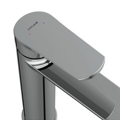 Смеситель для раковины высокий Cersanit Flavis однорычажный хром (63038) - фото 7