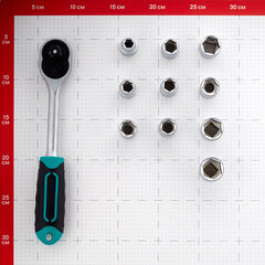 Набор торцевых головок с трещоткой Stels 1/2" (14127) (11 шт.) - фото 3