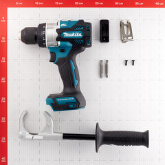Дрель-шуруповерт аккумуляторная бесщеточная Makita LXT DDF486Z 18 В без АКБ и ЗУ - фото 4
