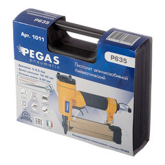 Шпилькозабивной пистолет пневматический Pegas Pneumatic Р635 1/4 (1011) - фото 2