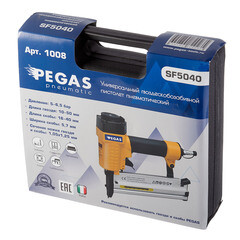 Гвоздескобозабивной пистолет пневматический Pegas Pneumatic SF5040 1/4 (1008) - фото 2