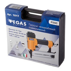 Гвоздезабивной пистолет пневматический Pegas Pneumatic F50-C 1/4 (1017) - фото 2