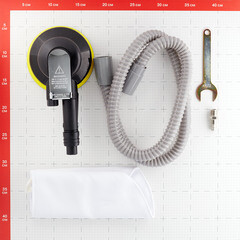 Шлифмашина эксцентриковая пневматическая Pegas Pneumatic SU991 1/4 (1816) - фото 3