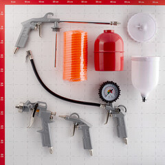 Набор пневмоинструмента Pegas Pneumatic 1/4 5 предметов (2801) - фото 4