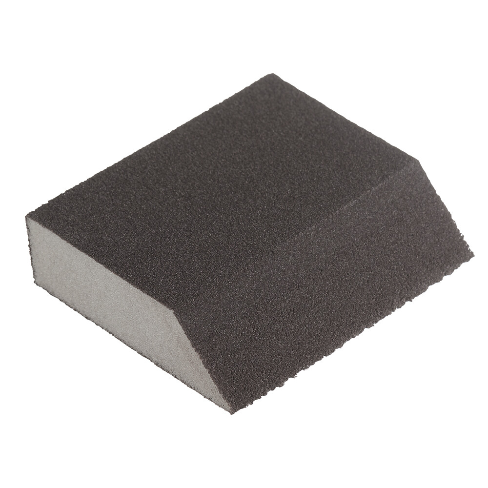 Изображение товара Брусок шлифовальный Flexifoam Angle Block 98х69х26 мм Р120 влагостойкий