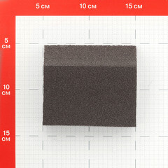 Брусок шлифовальный Flexifoam Angle Block 98х69х26 мм Р120 влагостойкий - фото 2