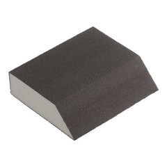 Брусок шлифовальный Flexifoam Angle Block 98х69х26 мм Р180 влагостойкий