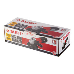 Шлифмашина угловая электрическая Зубр Мастер УШМ-125-1105 ЭТ 1100 Вт d125 мм - фото 4