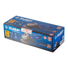 Шлифмашина угловая электрическая Зубр Профессионал УШМ-П125-1100 Э 1100 Вт d125 мм - фото 2