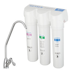 Фильтр для воды Гейзер Смарт трехступенчатый проточный с краном 0,5 мкм 10SL - фото 1