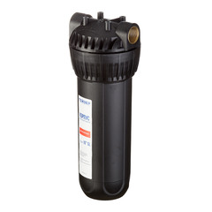 Корпус фильтра Гейзер для горячей и холодной воды пластик 10SL 3/4 ВР(г) х 3/4 ВР(г) черный