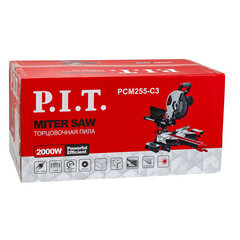 Пила торцовочная электрическая P.I.T. PCM255-C3 2000 Вт 255 мм - фото 4