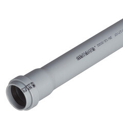 Труба канализационная Valfex Base d32х500 мм пластиковая для внутренней канализации - фото 1