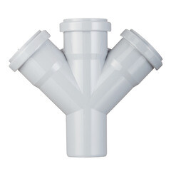 Крестовина Valfex d50х50х50 мм 45° пластиковая для внутренней канализации - фото 3
