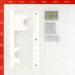 Крепление для коллектора полипропиленовое Tebo 32х25 мм (2 шт.) (TRD0000020497) - фото 2