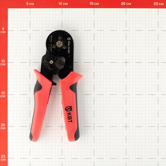 Пресс-клещи КВТ ПКВш-10 для обжима втулочных наконечников 0,25-10 кв.мм (77669) - фото 4
