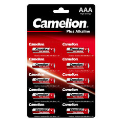 Изображение товара Батарейка Camelion Plus ААА мизинчиковая LR03 1,5 В (120 шт.) (LR03-BP1x10P)