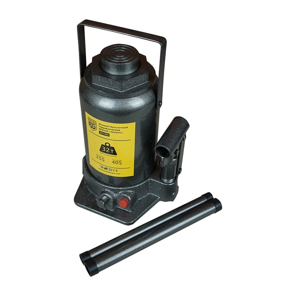 Изображение товара Гидравлический бутылочный домкрат Berger 32 т BG1303 для автосервиса