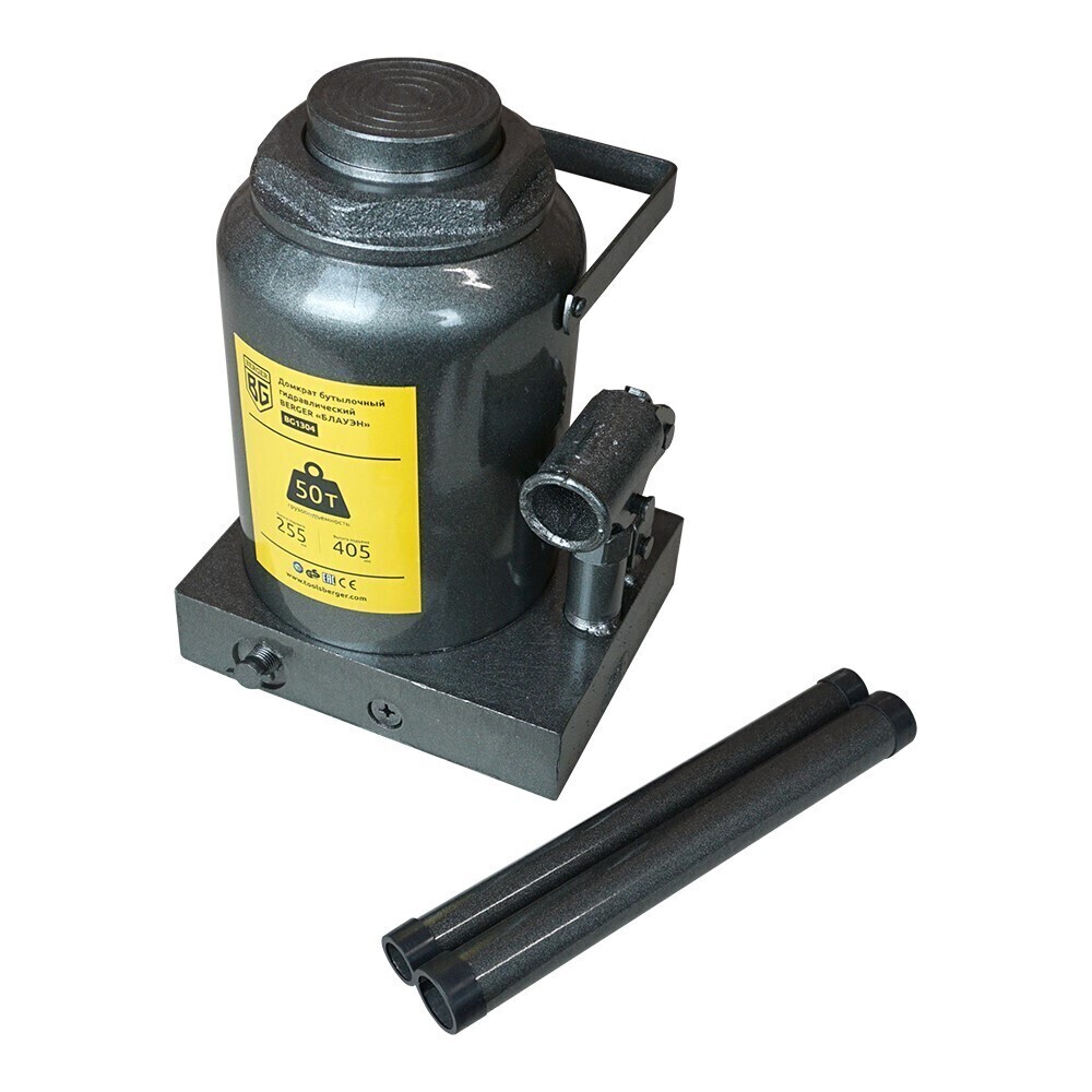 Изображение товара Домкрат гидравлический бутылочный Berger 50 т (BG1304)