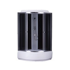 Душевая кабина Costabell 90х90х215 см высокий поддон (SW-6690A Black)