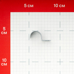 Скоба крепежная 16 мм однолапковая (100 шт.) (34728) - фото 2